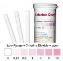 Bandelettes dioxyde de chlore 0  10 mg/l Tube de 50